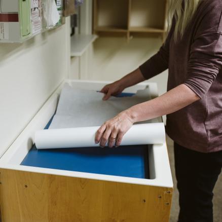 Moisture Resistant Changing Table Paper - CTP