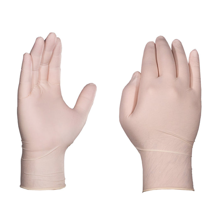 AMMEX Professional 4 mil White Latex Disposable Medical Gloves - GPPFT